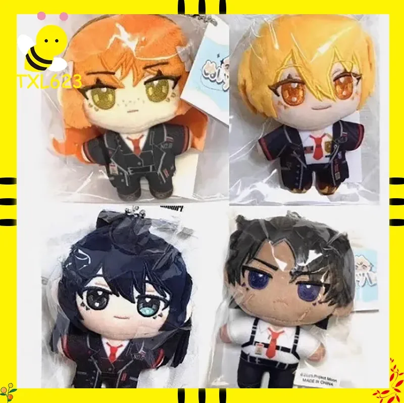 

Anime Limbus Company Ishmael Dante Faust Don Quixote Cotton Plush Doll 10cm Stuffed Cartoon Pendant Decoration ACG Toy