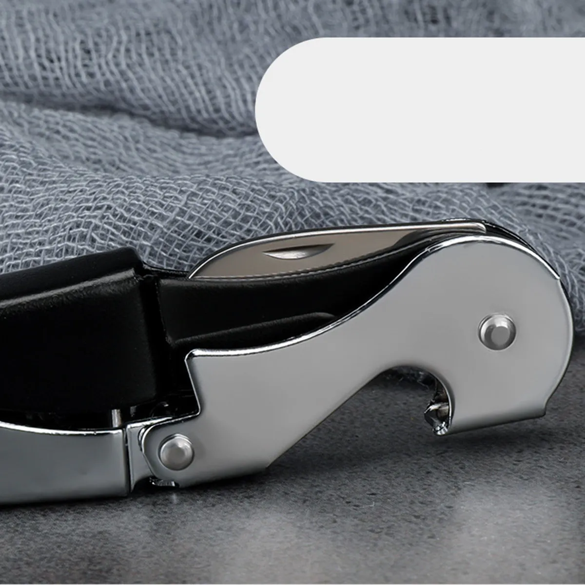 2Pcs Multifunctional Foldable Seahorse Knife Corkscrew Waiters Corkscrew Wine Bottle Opener Foil Cutter Beer Opener