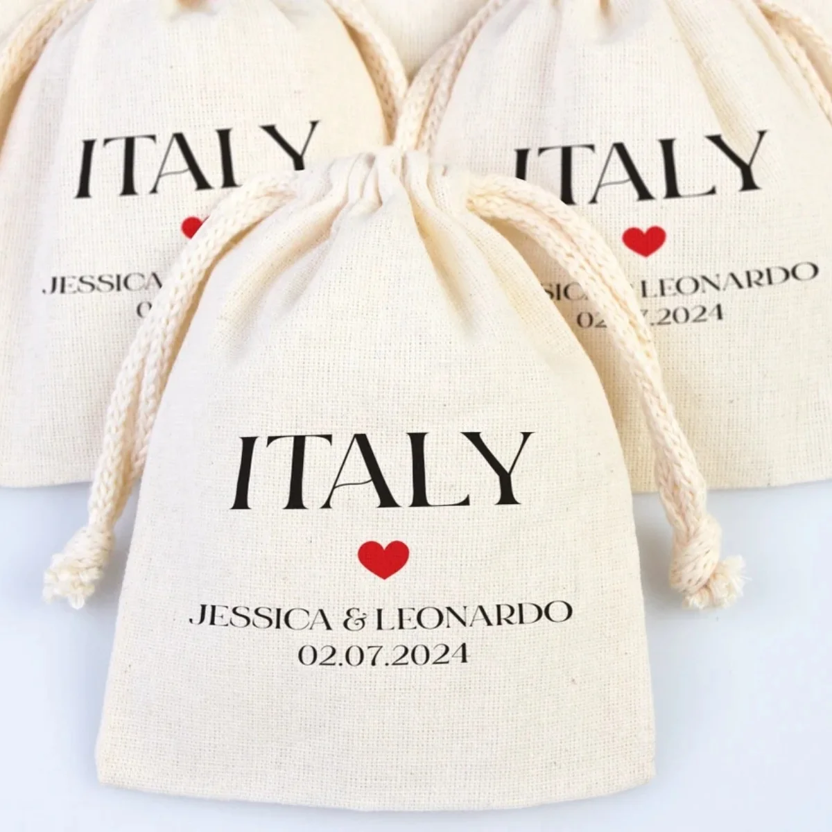 25 шт. итальянский комплект для похмелья для девичника, комплект для похмелья, сумки на заказ, комплект для путешествий для девочек, муслиновая сумка, Ямайка, Франция, немецкий