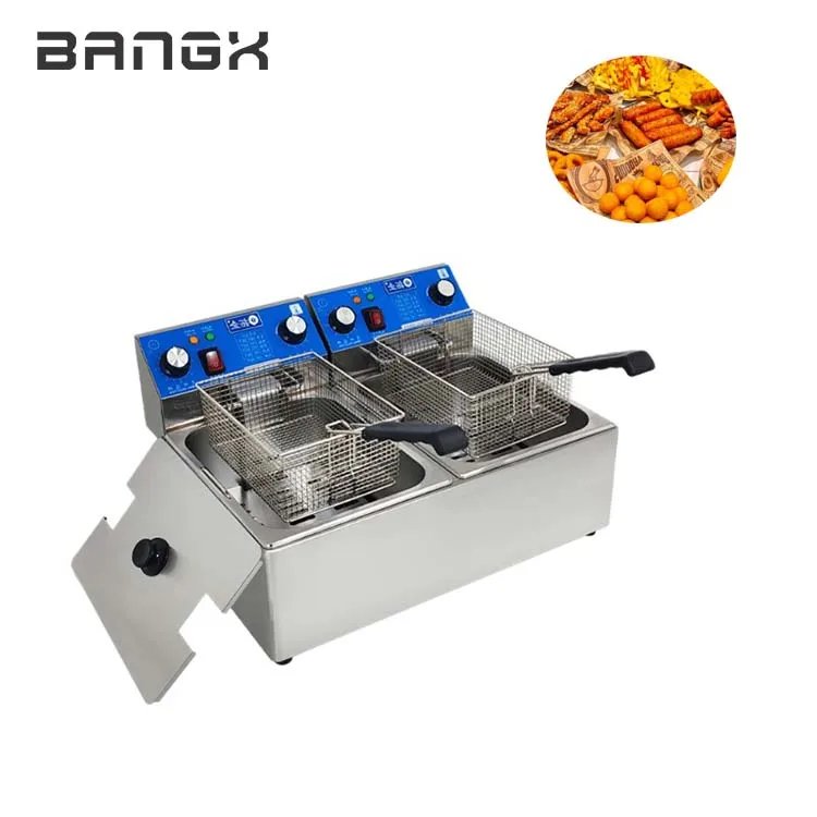 

Фритюрница Bx-108V Bx-108V-2 90-160 л ℃ Профессиональная фритюрница для ресторанов