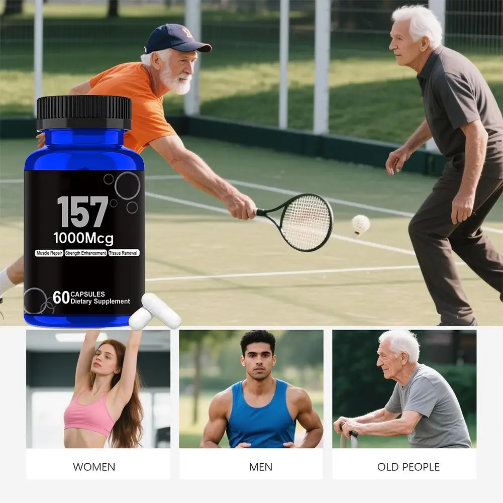 1000mcg 157 كبسولات مكمل غذائي فعالة للغاية تعزز المناعة وتحسين الصحة العامة وتعزز امتصاص المغذيات #4