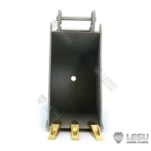 Lesu rc peças de metal pequeno balde para escala 1/14 rc escavadeira hidráulica 374 escavadeira de controle remoto diy modelo brinquedos th17910