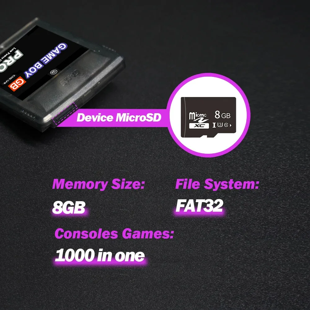 2250 IN 1 Spiele OS V4 EDGB Nach Spiel Patrone Karte für Gameboy-DMG GB GBA Spiel Konsole Power saving Version