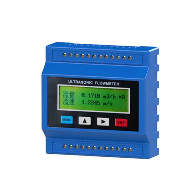 TUF-2000M Clamp On Ultrasonic Water Flow Meter RS485 Modbus Liquid Flow Measuring Tool