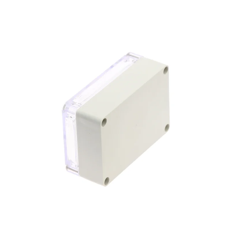 1pcs 83x58x33mm Plastic case Security power supply case Transparent instrument case Outdoor wiring waterproof box