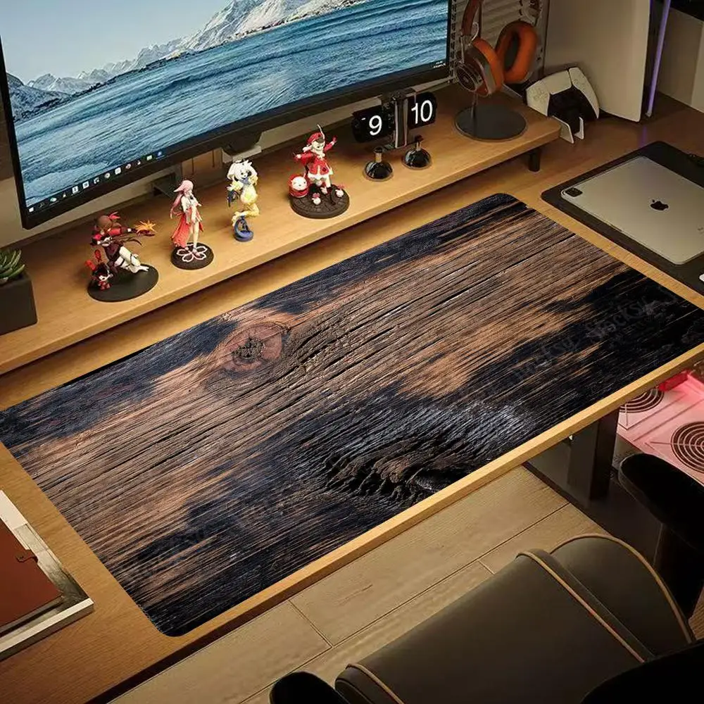 

Коврик для мыши Rotten Wood 90x40 см, нескользящий, игровой, для киберспорта, для механической клавиатуры, XXL, настольный коврик