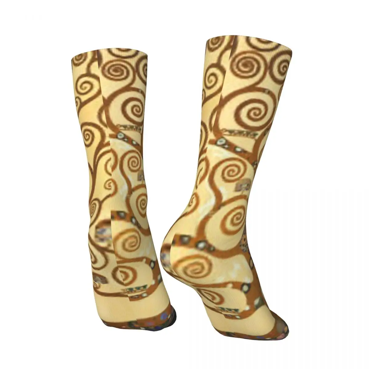 All Seasons Tree Of Life Stoclet Frieze Gustav Klimt Socks Harajuku Crew Socks Stockings for Men Women Valentine's Day Gifts