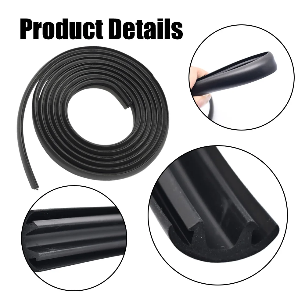 Sealing Rubber Strip at The Bottom of The Roof Rack Cross Bar Can Reduce Wind Resistance Noise length 3.05m For Thule Top Rod view 4