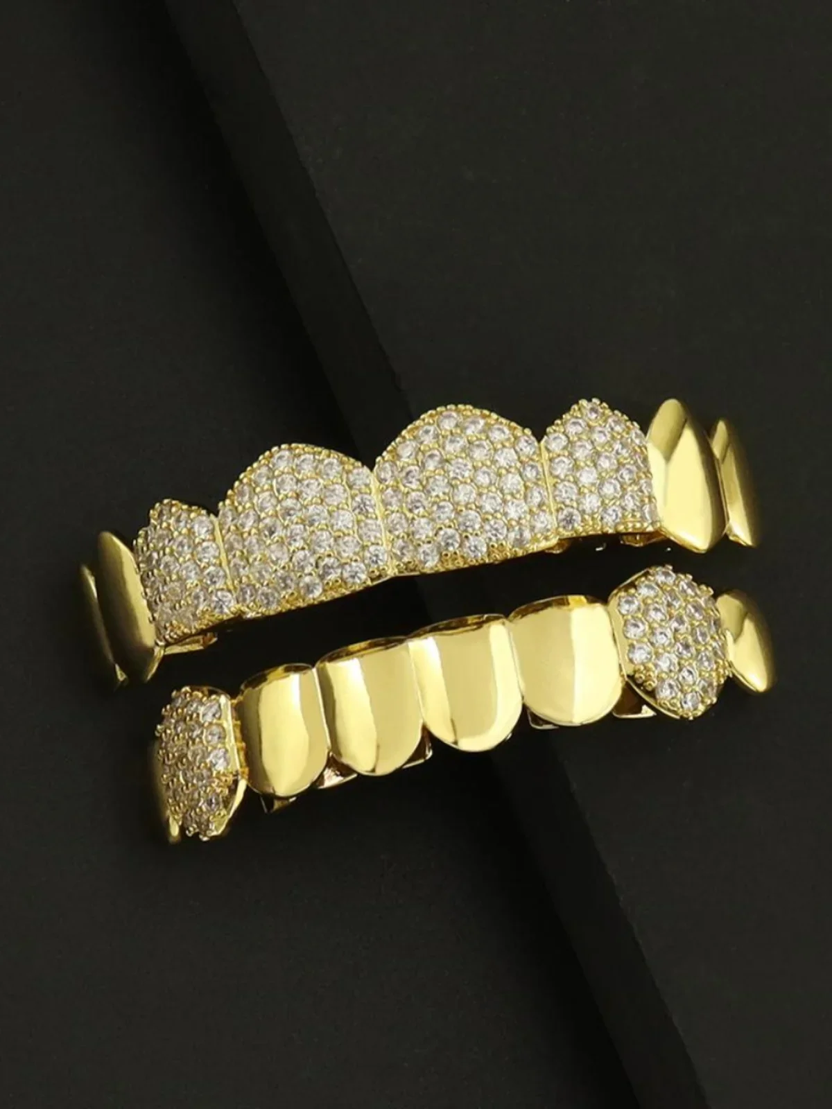 Hip Hop Eight Zircon Braces ins Halloween Braces