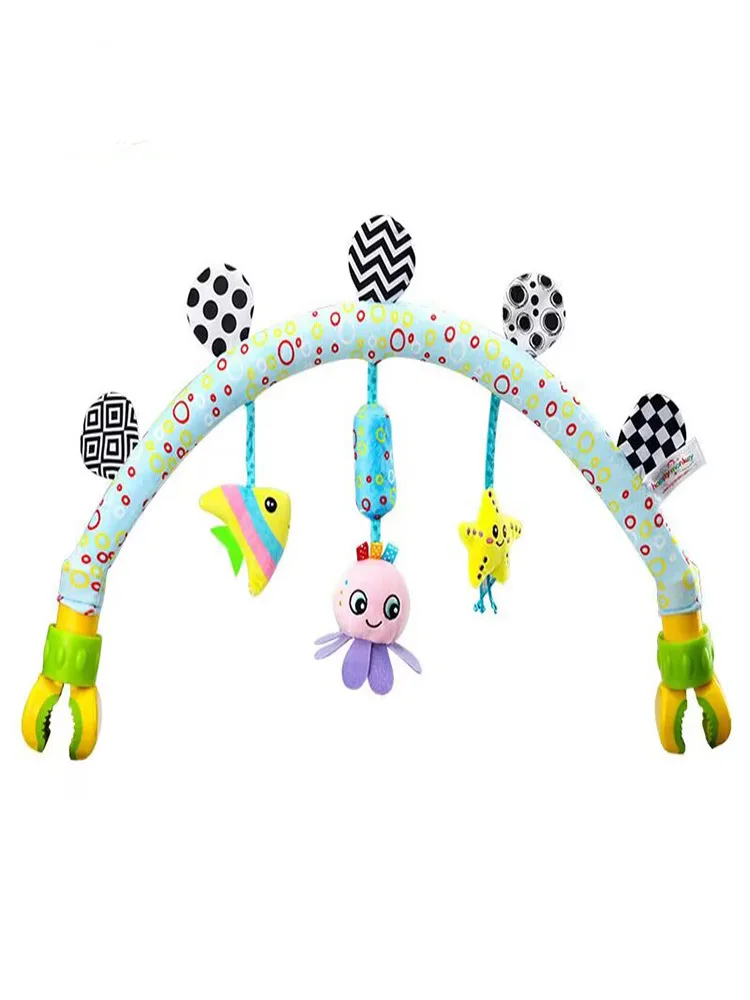 Jouets mobiles musicaux pour bébé, lit, CPull, poussette, hochets en peluche pour bébé, jouets pour bébé, 0-12 mois, jouets pour nouveau-nés