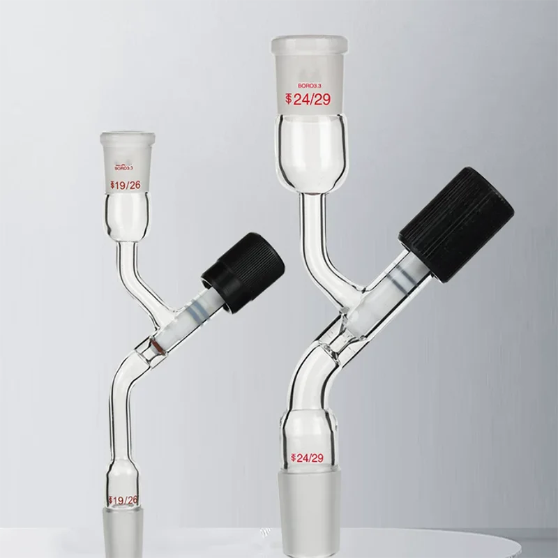 Solvent transfer joint 0-4mm with high vacuum throttle valve and good sealing performance