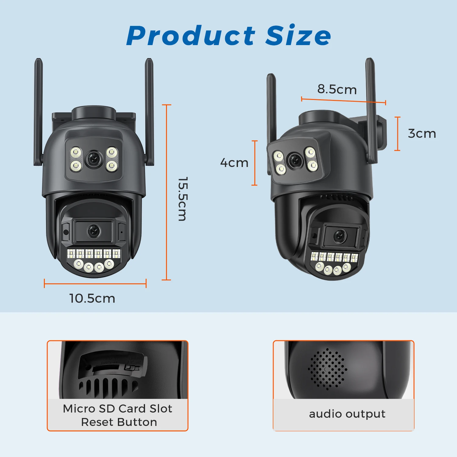 1pcs DC 12V Power Extension Cable 3 Meter/ 10FT 5.5mm x 2.1mm Female To Male Adapter