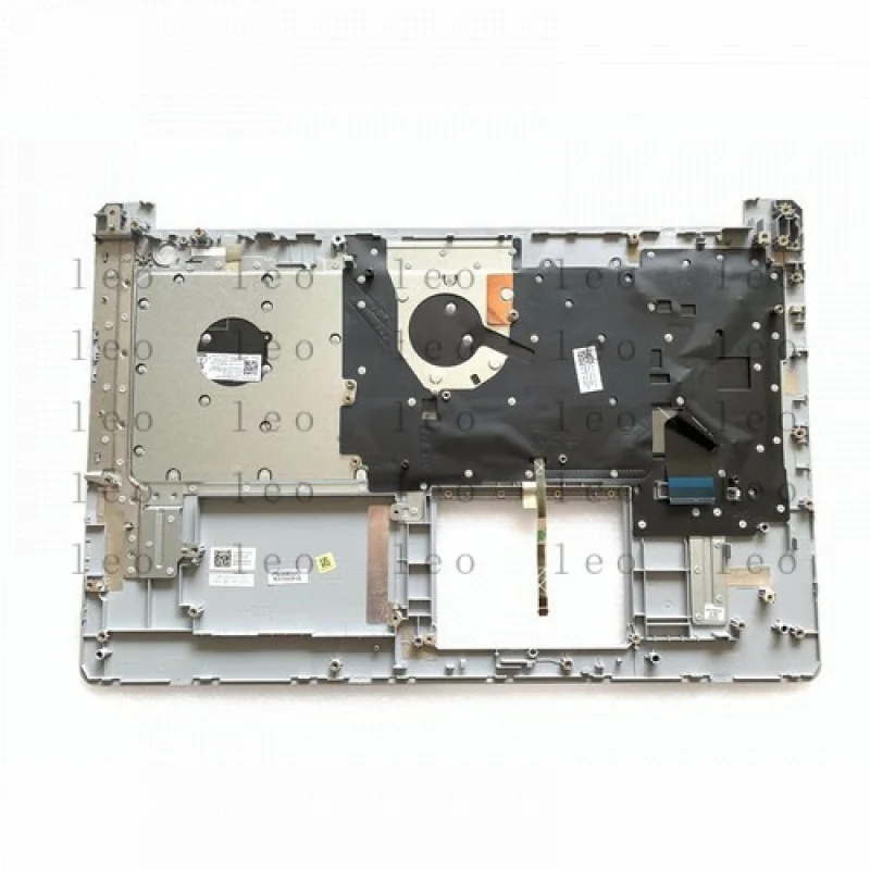 YU لـ Dell Inspiron 17 5770 5775 Palmrest لوحة مفاتيح أمريكية بإضاءة خلفية فضية HMY79 0HMY79
