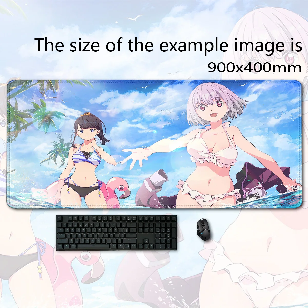 Anime mouse pad SSSS.GRIDMAN mousepad Mouse Pad Anime Girl Non-Slip E-Sports Mouse Mat Premium Mousepad PC Gamer Keyboard Mat