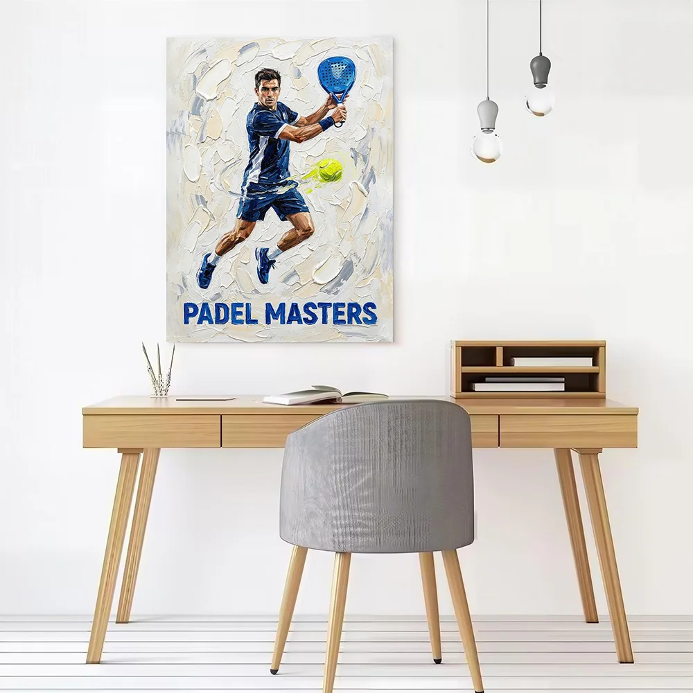 Padel Masters Painting Canvas Wall Arts Poster Customizable Pictures Printing for Room Art Print Decorative Paintings Home Decor