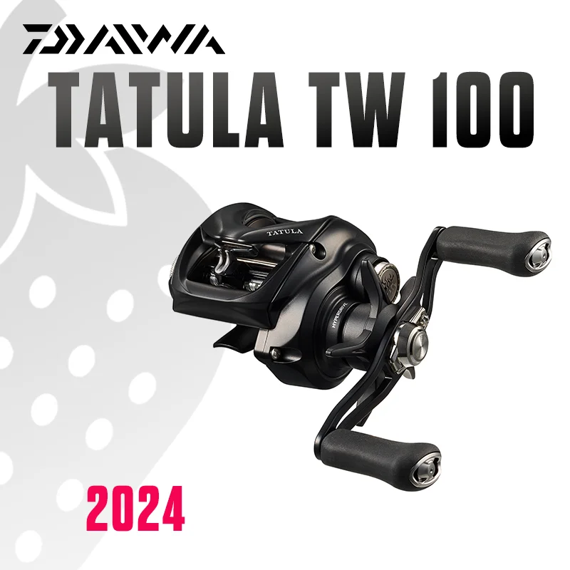 Carrete de pesca DAIWA 2024 TATULA TW100 carrete Baitcast 7 + 1BB arrastre 5KG TW100 para agua dulce de mar