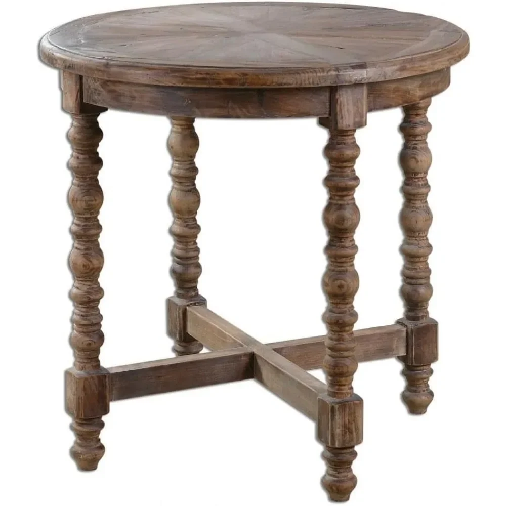 26 inch End Table Solid Wood