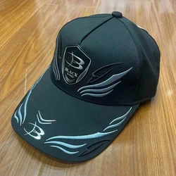 Gamakatsu Waterproof Fishing Cap Outdoor Breathable Cotton Fishing Hat Summer Letter Baseball Cap Carp Fishing Peaked Cap