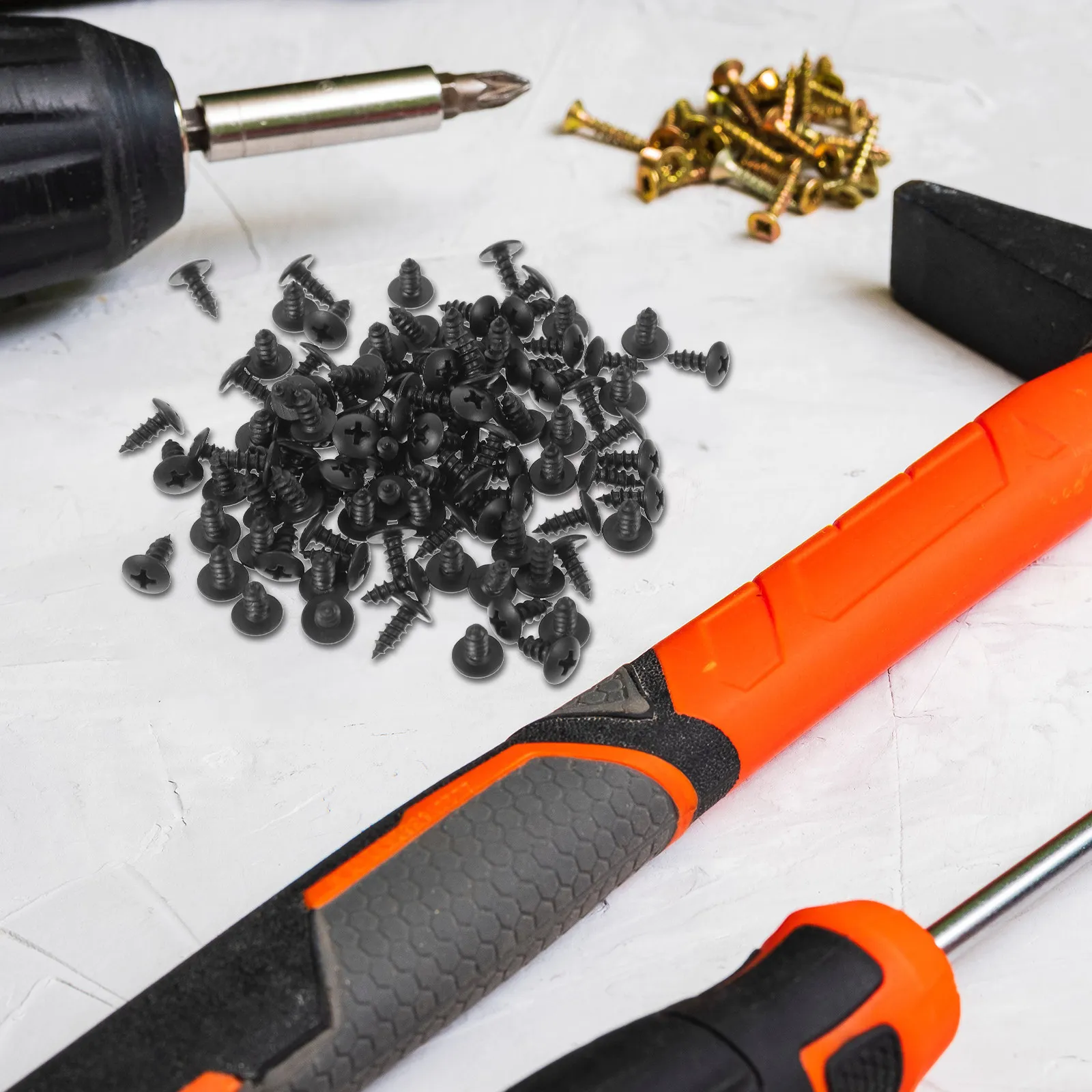 100Pcs Wood Screws Small Metal Furniture Screws Home Improvement Installation Miniature Fasteners Screw Fasteners