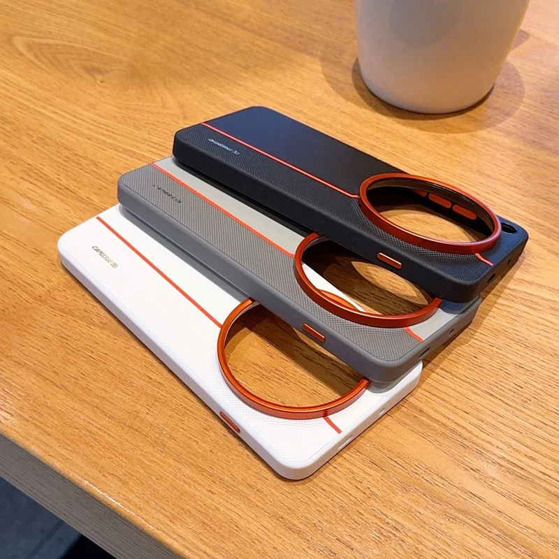 Etui na telefon OPPO Find X9 Ultra, ochronne, kolorowe, z twardej obudowy PC, z liniami, do OPPO Find X9S Pro, odporne na wstrząsy, tylna obudowa. — zdjęcie produktu 5