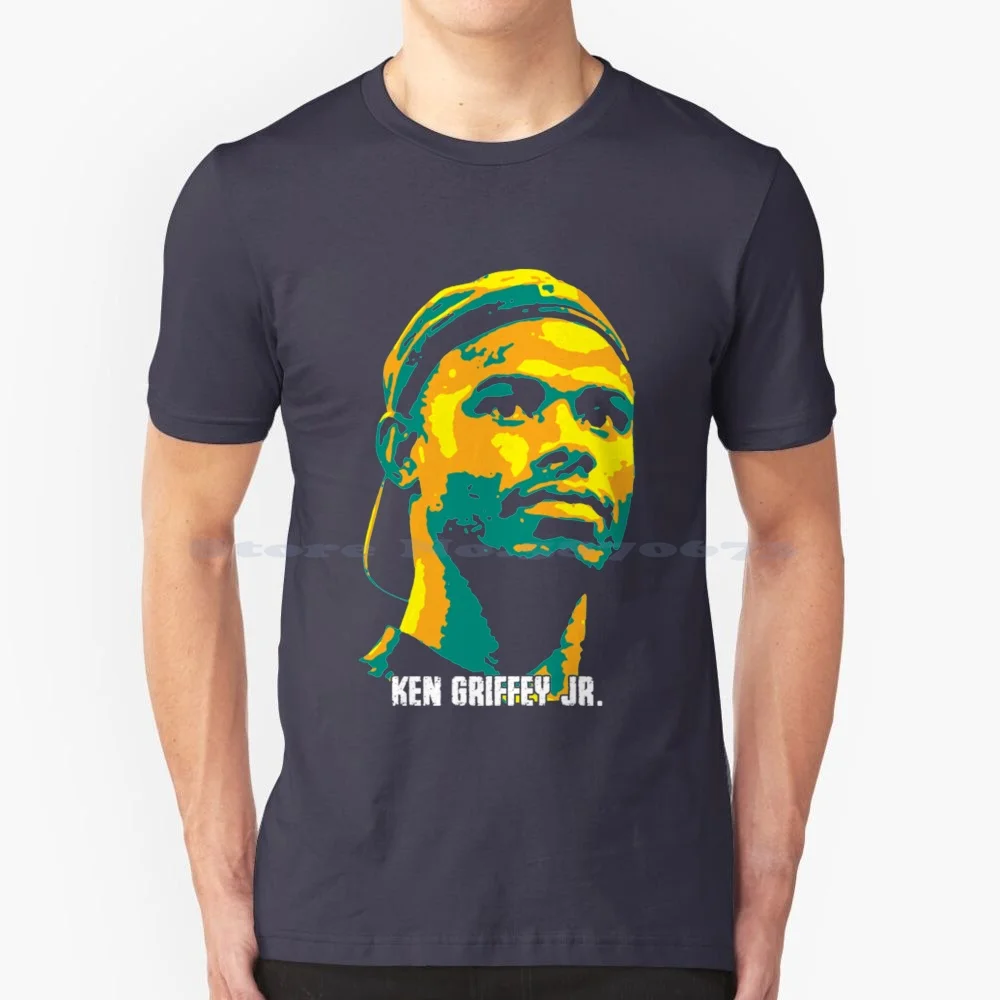 Ken Griffey Jr. George Kenneth Griffey Jr. Junior. The Kid. American Former Professional Baseball Outfielder. T Shirt 100%