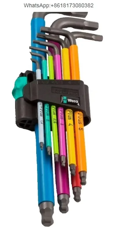 

Box wrench set T8-T40 color star shaped L-shaped hole 967SPKL/9BO wrench