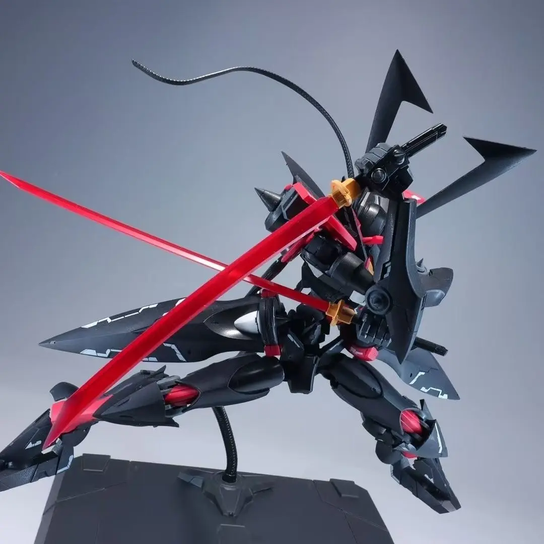 ABS MG 1/100 마수라오 수사노우 Gnx-U02x 조립 모델 키트 애니메이션 액션 피규어 로봇 스켈레톤 장난감 수집가용