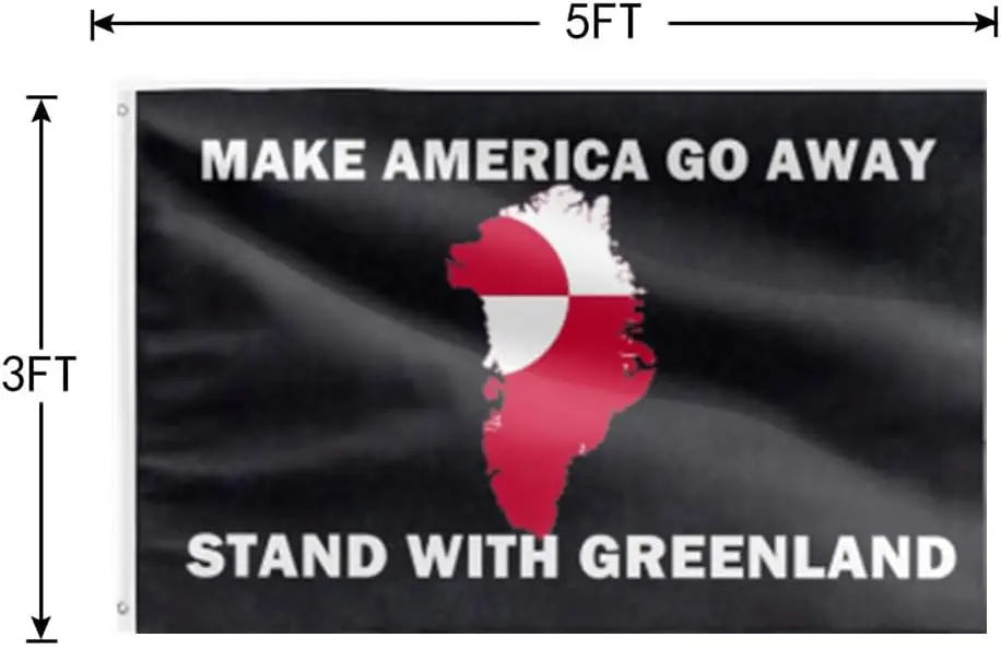 Flagicts 100% Polyester Make America Go Away Flags