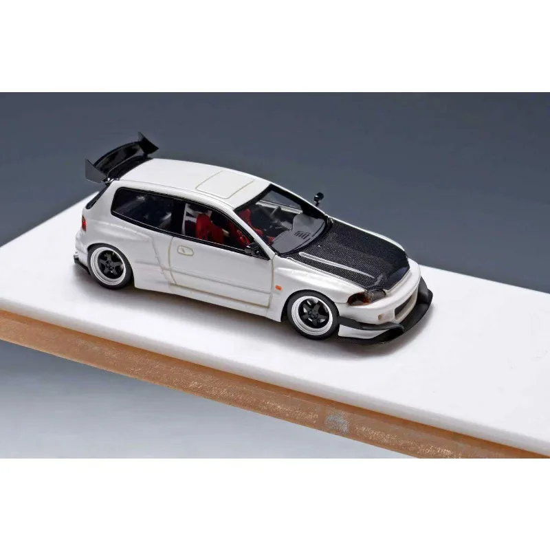 YM 1:64 Scale Honda Civic EG4 K20 Rocket Rabbit Resin Car Model view 2