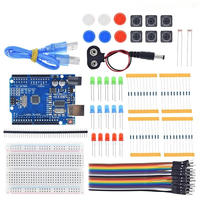 12in1 DIY Electronic Starter Kit for UNO R3 Arduino STEAM Circuit Board Electronics Programmable Engineering Coding Education