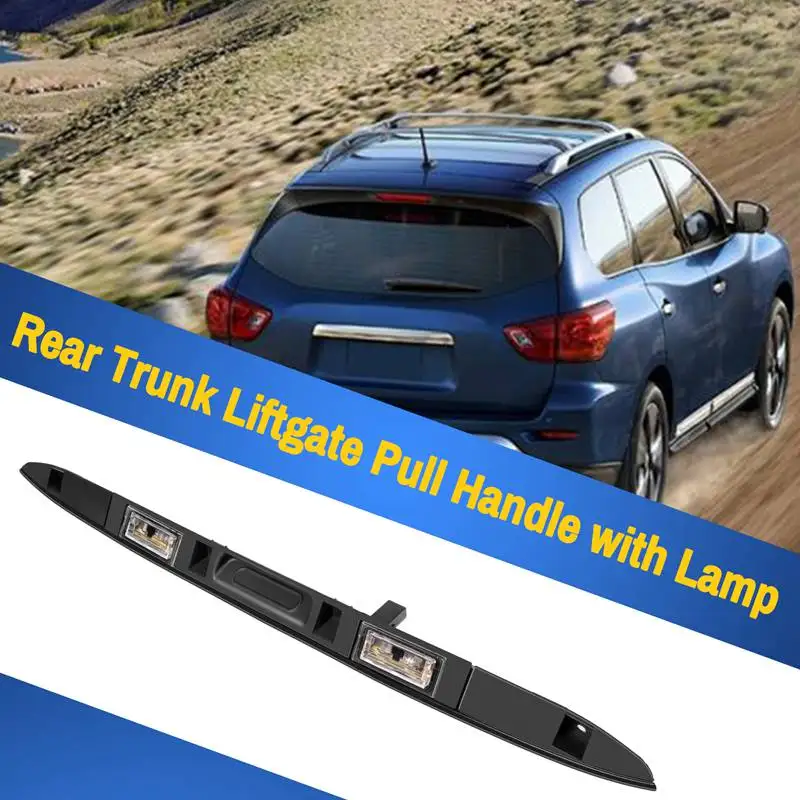 

Touring Boot Trunk Lid Rear Handle Grip With Key Button For BMW X5 E53 01-06 Boot Trunk Lid Rear Handle Grip 51137170676