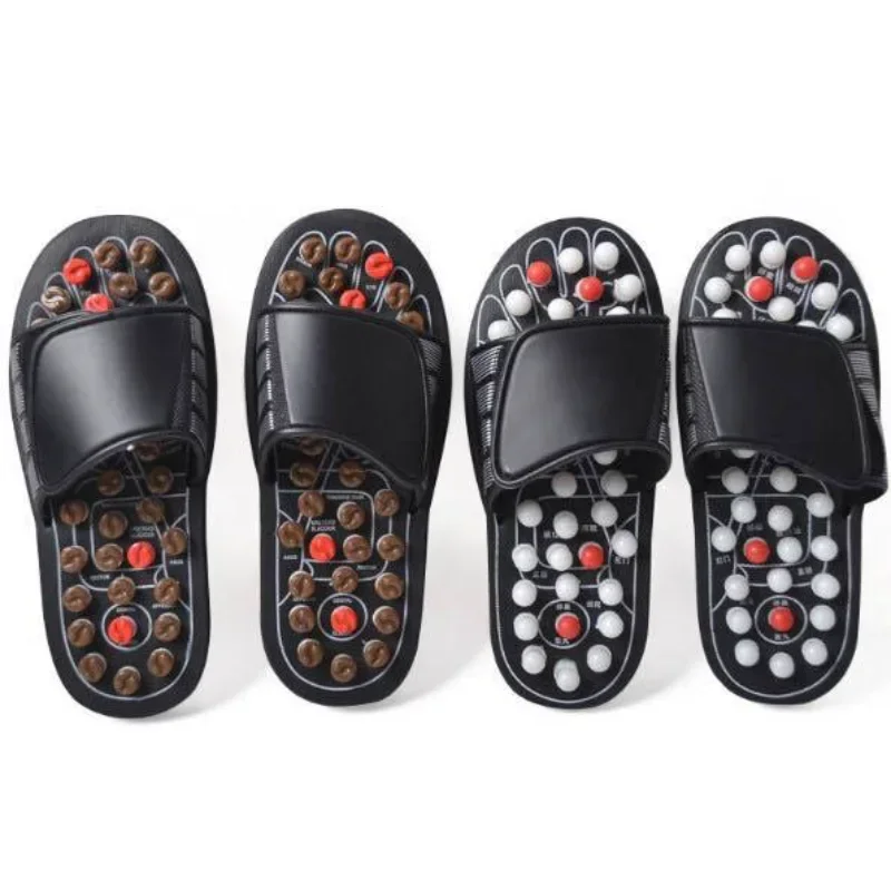 Foot Massage Slippers Acupuncture Therapy Massager Shoes For Foot Acupoint Activating Reflexology Feet Care Massageador Sandal