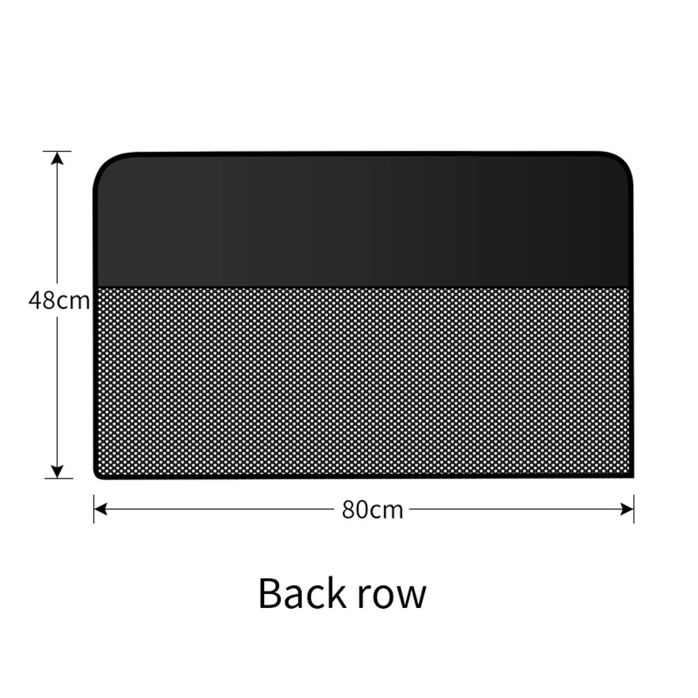

Breathable Mesh Cover Sun Shade Cover Breathable Mesh Car Shade Magnetic Clear View Driving Customizable Shading
