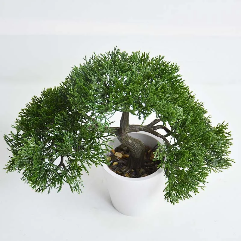 Simulation Plants Pine Needles Bonsai Artificial Decoration Rollo De Vaya De Hojas Artificiales Home Decor Accessories