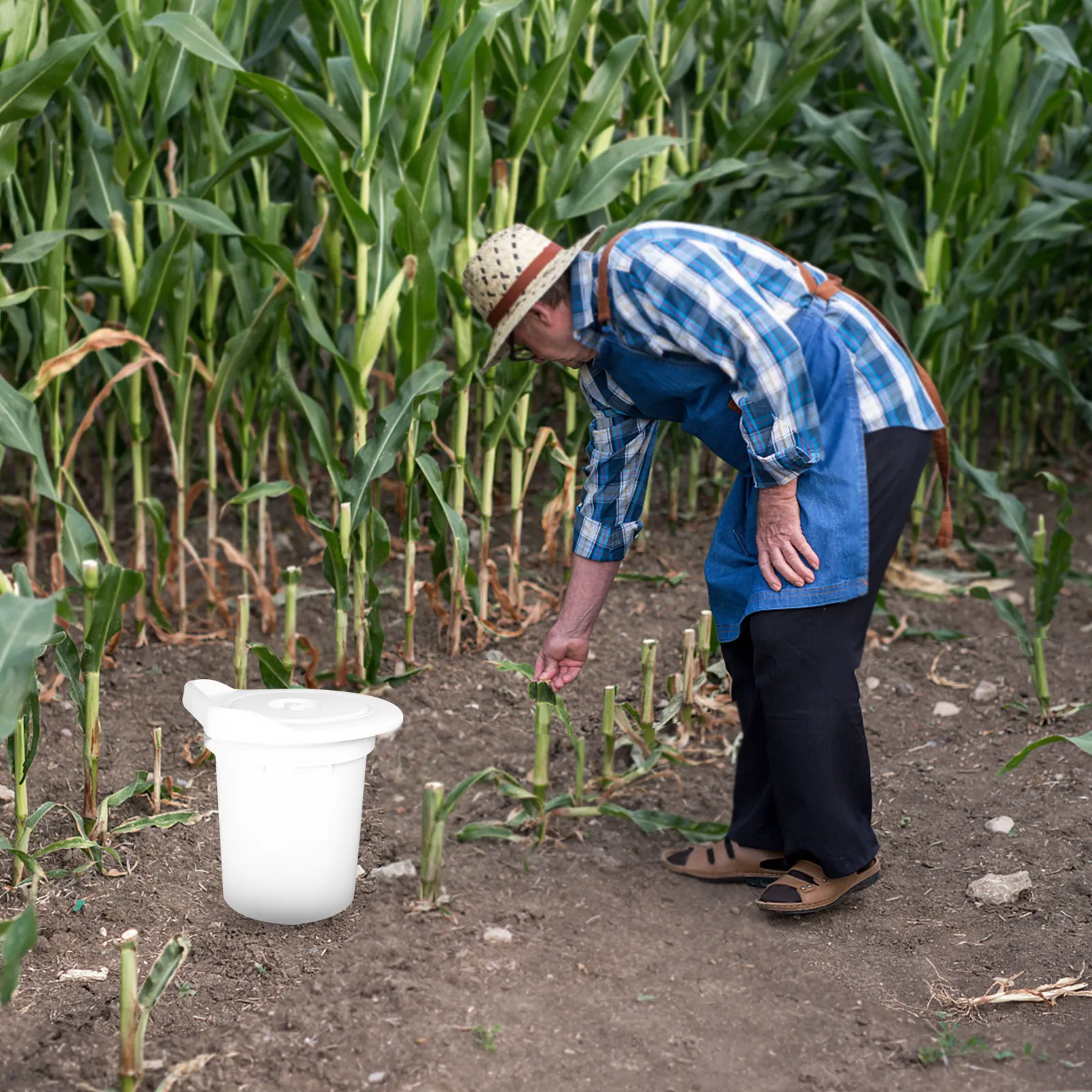 

1Set Portable Toilet Seat Ring with Lid Heavy-Duty Thick Plastic for Outdoor Camping Construction Sites Emergency Temporary Use