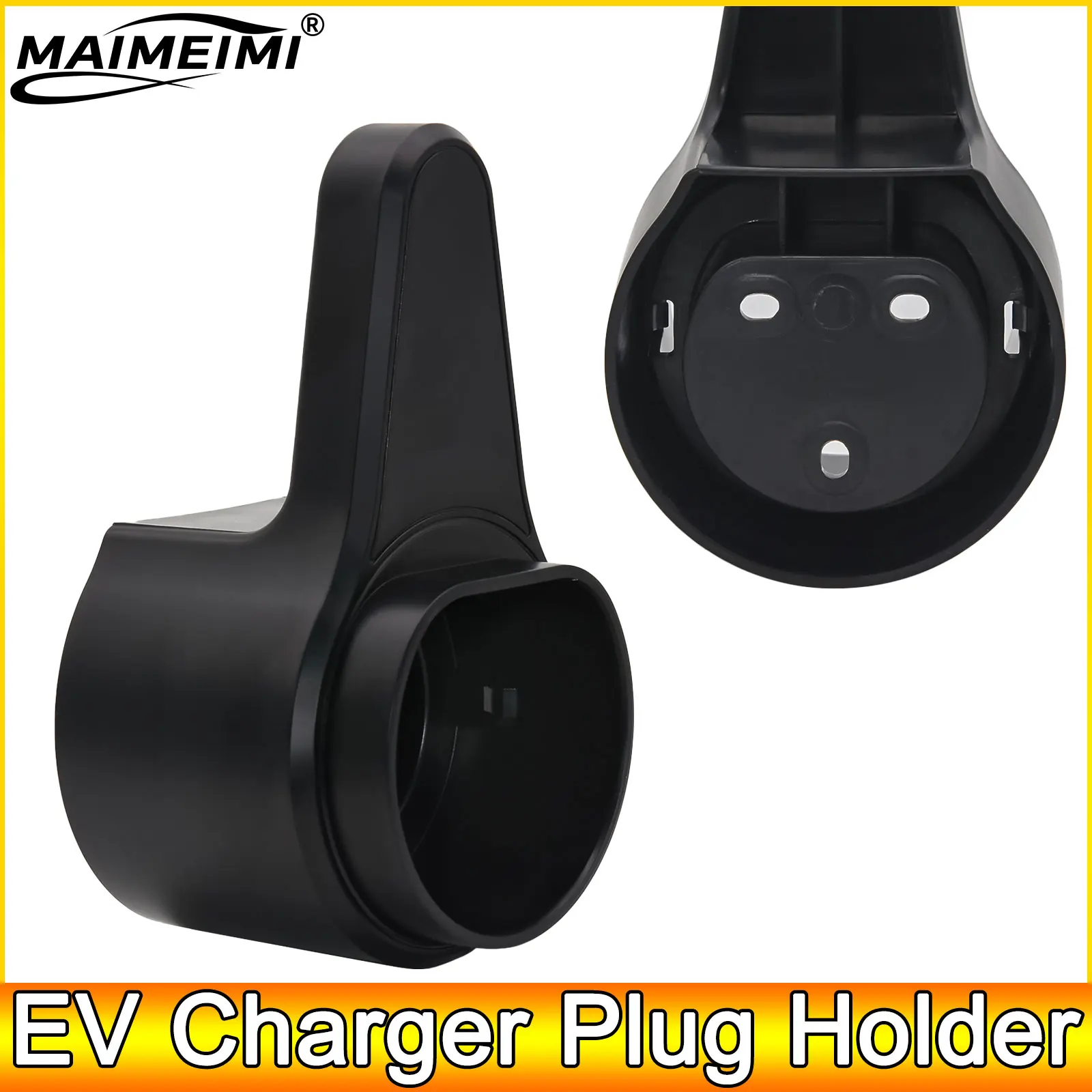 Supporto per spina per caricabatterie AD EV per cavo di ricarica per veicoli elettrici Supporto per spina Protezione extra Supporti per cavi montati a parete per scatola da parete