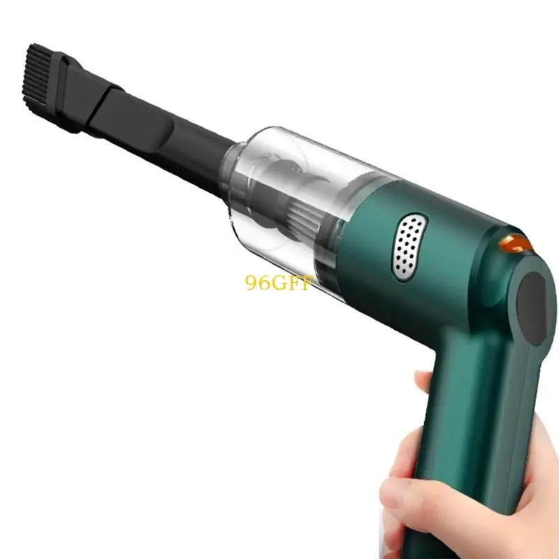 96GF Aspiradora portátil portátil para muebles para automóviles para hogar tierra polvo recargable diseño liviano