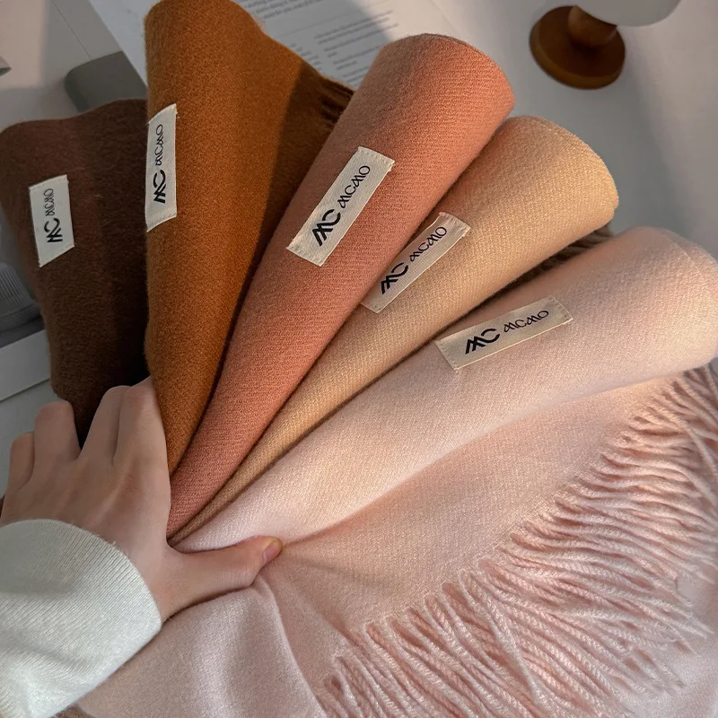 Thumbnail 2 - #4 Newest Cashmere Wool Scarfs