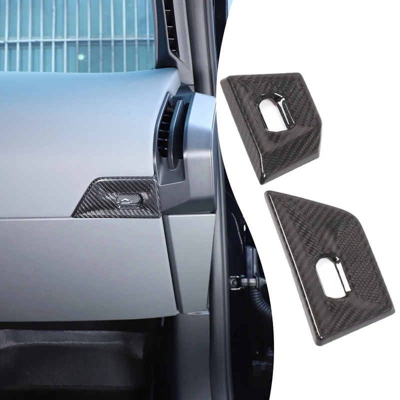 

2piece set Real carbon fiber For BMW X3 G45 2025+ car side air outlet adjustment frame decorative sticker interior accessories