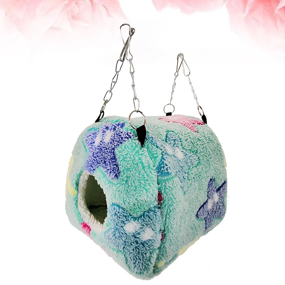 

Winter Warm Hamster Hanging Nest Sleeping Bed Creative Pet Hammock Small Animal Nest Couch Car Travel Pet Warm Bed
