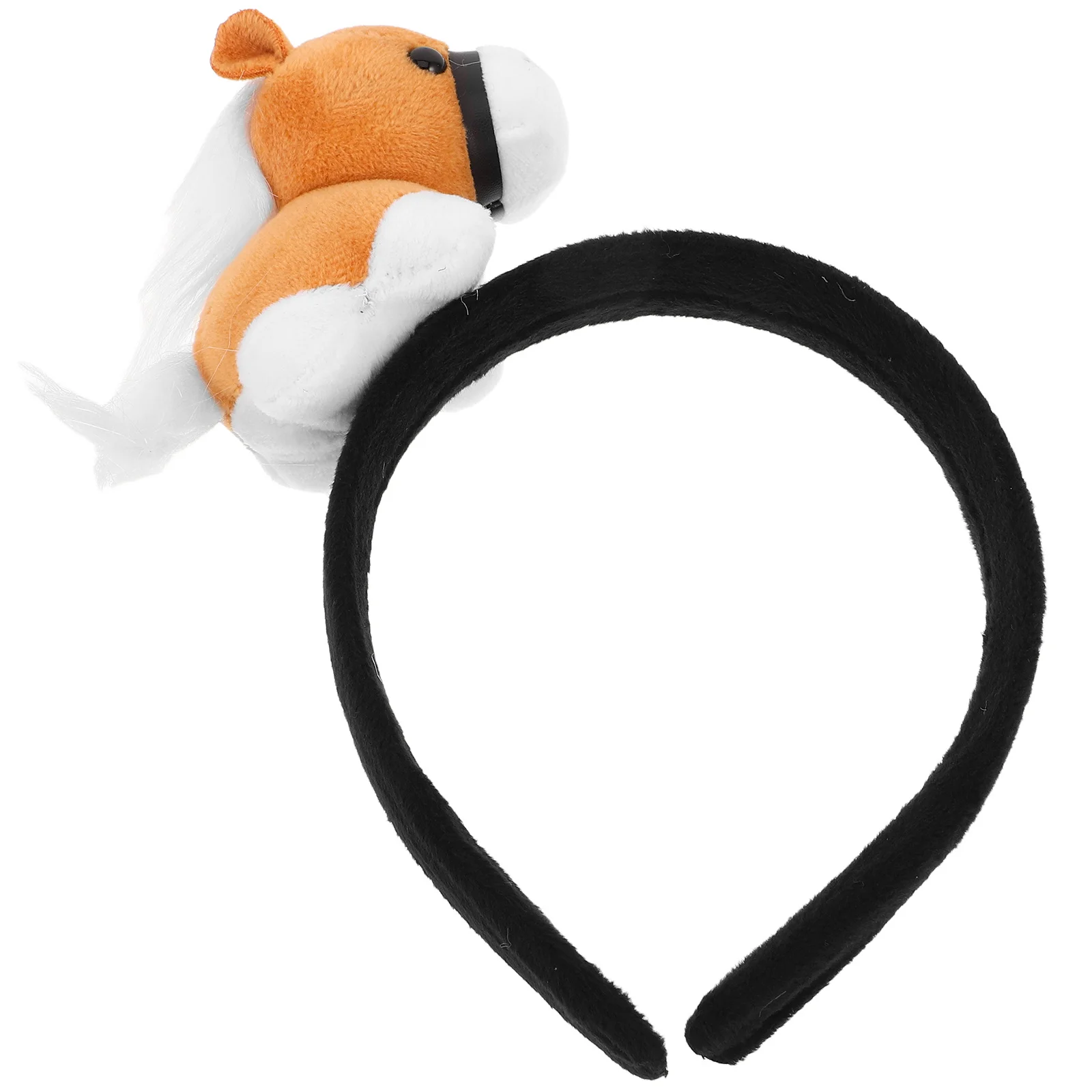 

Kawaii Horse Headband for Women Chinese New Year Animal Ears Cosplay Costume Hair Hoop Cute Party Headwear Accessory