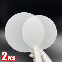 2pcs LED Diffuser Lens Plastic Lampshade Filter Milky White Down Light Lamp Cover 35 42 45 50 54 59 65 69 75 92 100 110 120 MM