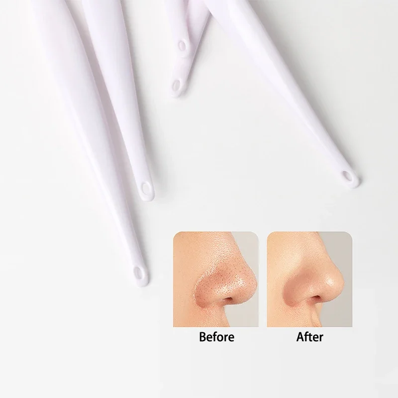 Zampa di gatto Lavaggio fronte-retro Spazzola in silicone Esfoliante Naso Pulito Spazzole per rimozione punti neri Strumenti con testina di ricambio