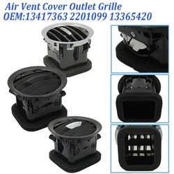 13365420 13417363 2201099 NEW Fits For Opel ADAM CORSA D MK3 Vauxhall Black or Chrome Heater A/C Air Vent Cover Outlet Grille