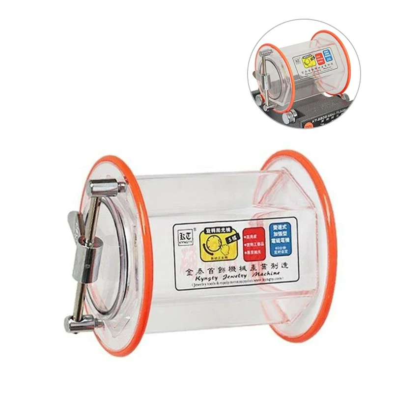 KT-2000 KT-6808 시리즈 보석 금속 연마 장비 액세서리에 대 한 로타리 연마 드럼 배럴 텀블러