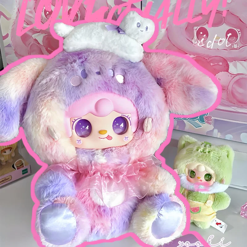 Yooki 400 % V3 Vielseitige Idol-Serie Vinyl-Plüsch-Blindbox Mystery Box Actionfigur Spielzeug Trendige Puppe Schreibtischdekoration Weihnachtsgeschenke