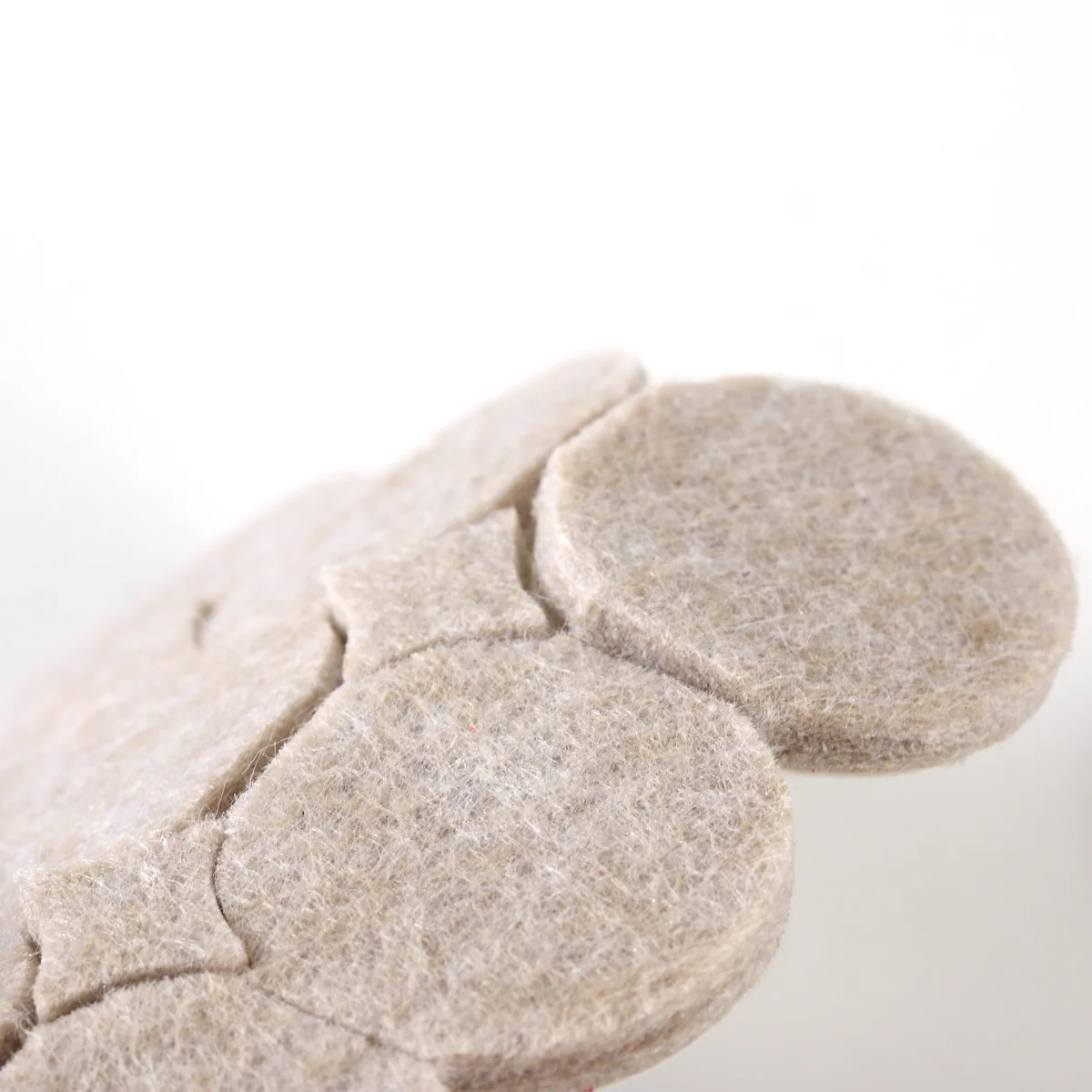 

36Pcs Heavy-Duty Felt Pads 2.7cm Diameter Floor Protectors for Furniture Hardwood Ceramic Tile Linoleum Surfaces