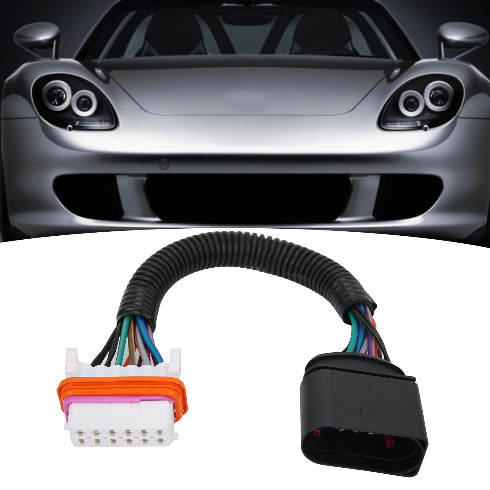 

Headlight Wiring Harness Xenon Headlight Wiring Harness 955 631 239 11 Fit for Porsche Cayenne 2003‑2006 Headlight Wire