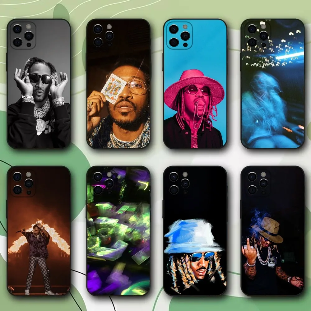 F-Future Rapper Phone Case For iPhone 16,15,14,13,12,11,Pro,X,XS,Max,XR,Plus,Mini Soft Black Cover