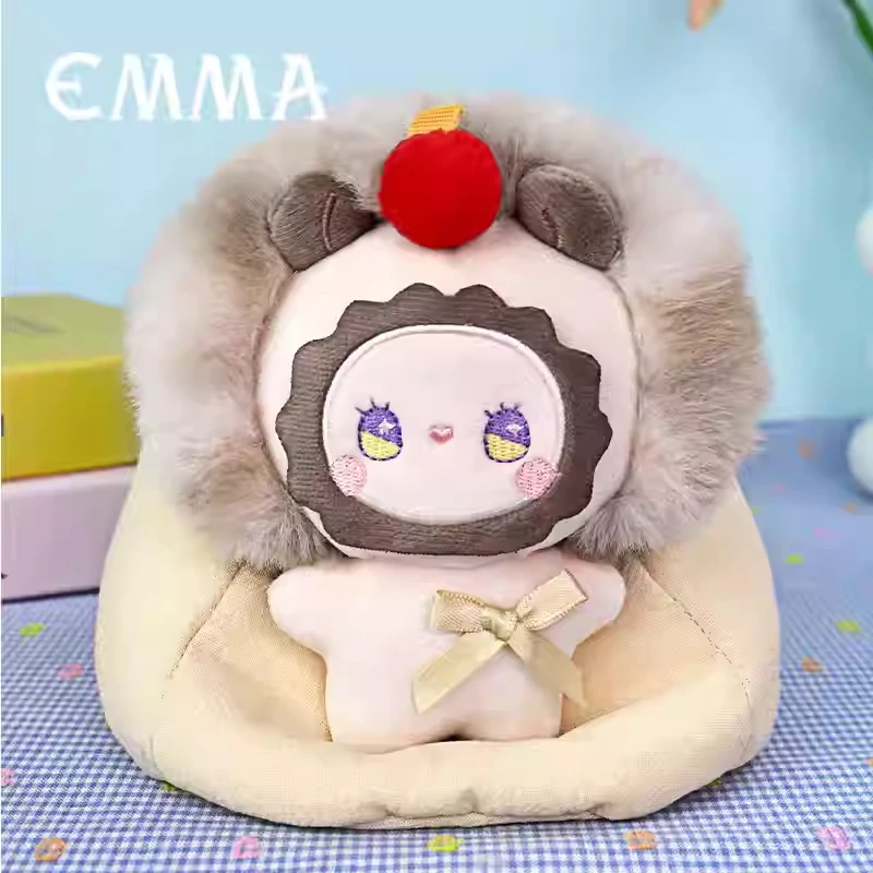 إيما سيكريت غامض القطيفة قلادة صندوق أعمى - سلسلة اسفنجي جميلة مفاجأة دمية العصرية الفينيل الوجه لعبة هدية عيد ميلاد ديكور